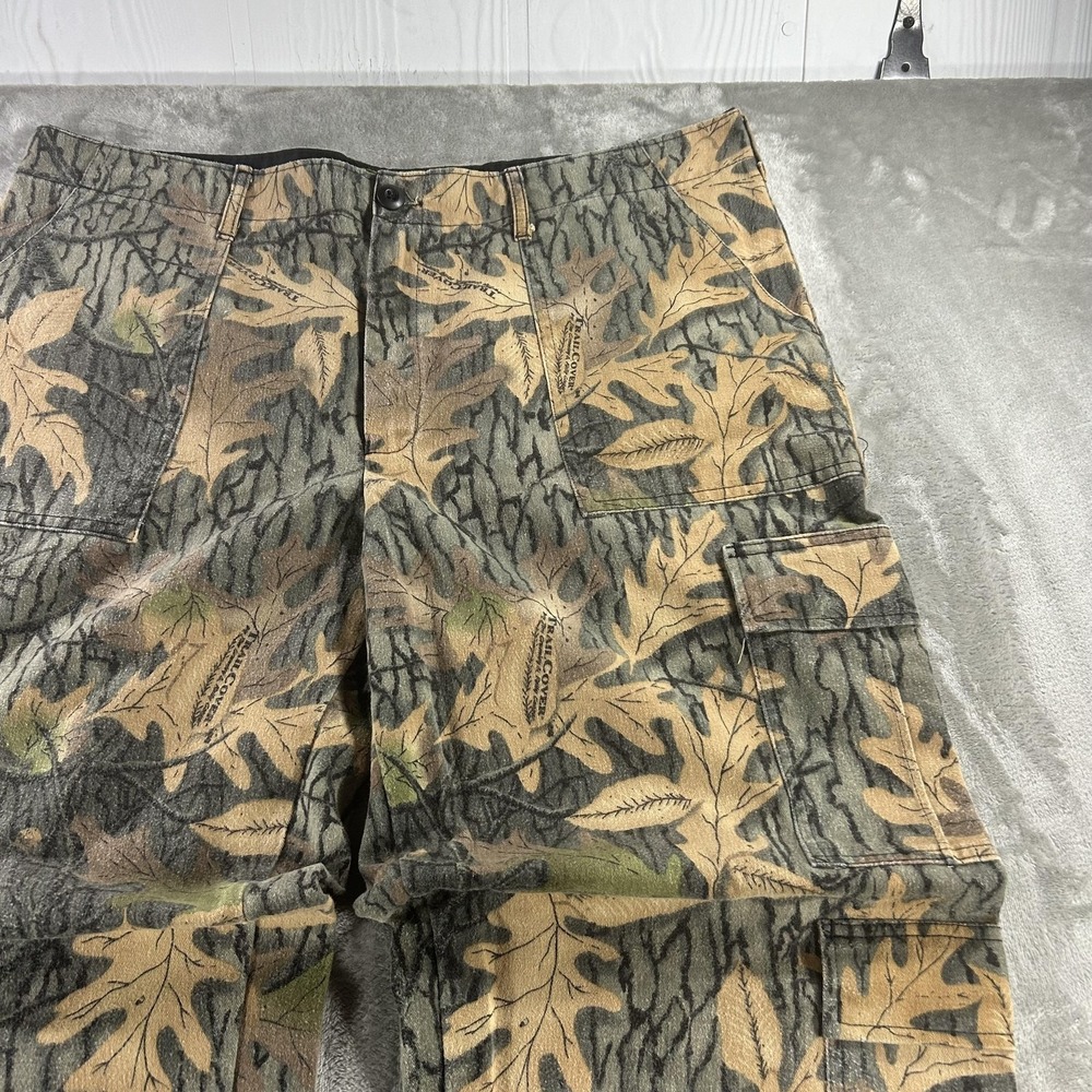 Avid Outdoor Cargo Pants Mens 40x31 Camo Canvas Relaxed Hunting Utility Workwear - Picture 13 of 16